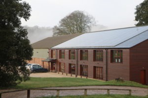 Exterior shot of Chilgrove Business Centre Winter